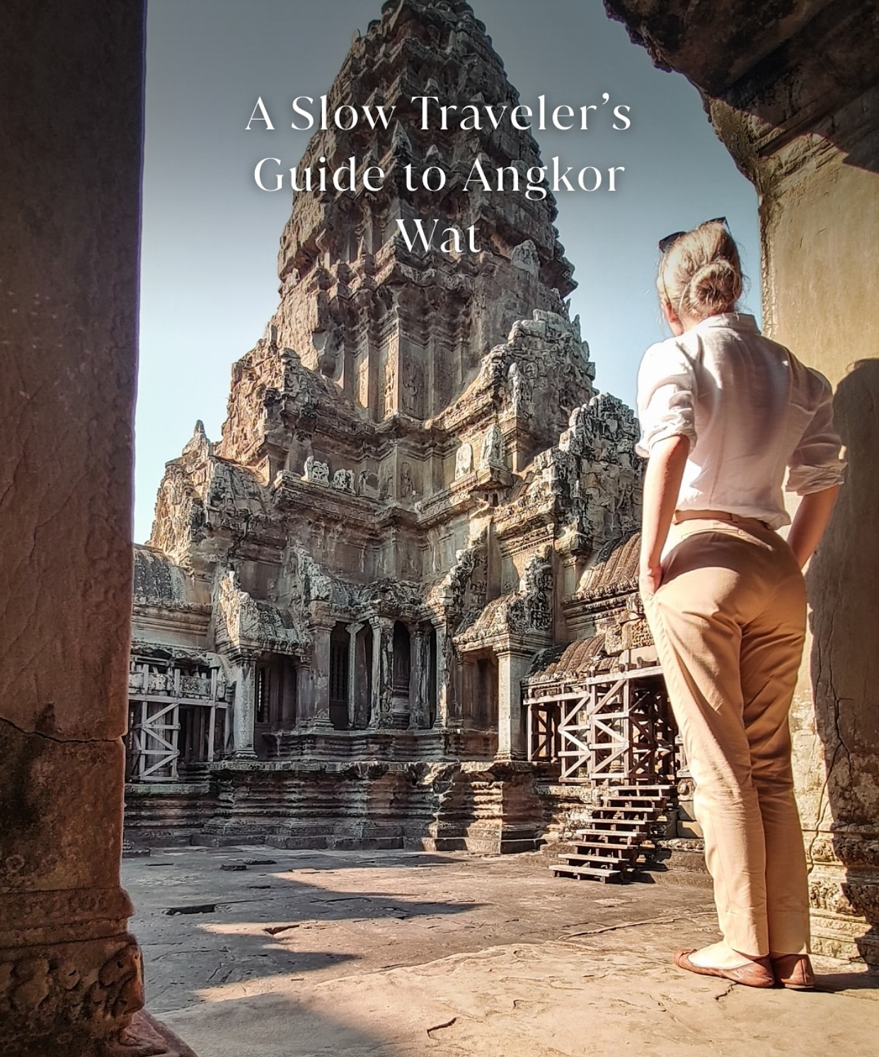 Angkor Wat temple complex in Cambodia — slow travel by Greta Hart